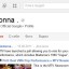 Мадонна в Google+